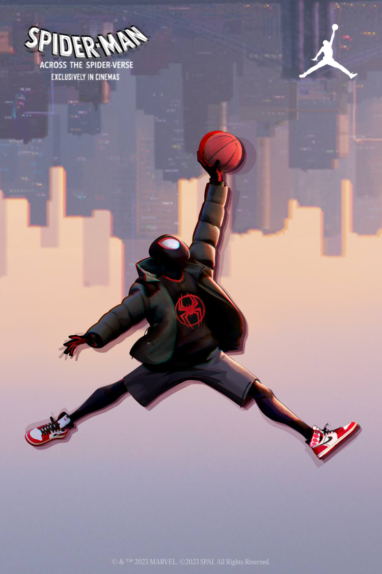 Nike air jordan spider man online