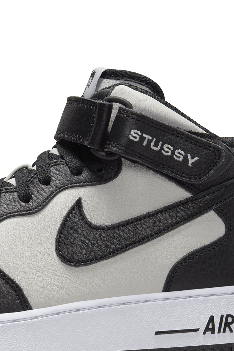 Air Force 1 中筒鞋 x Stüssy 'Black and Light Bone' (DJ7840-002) 發售日期