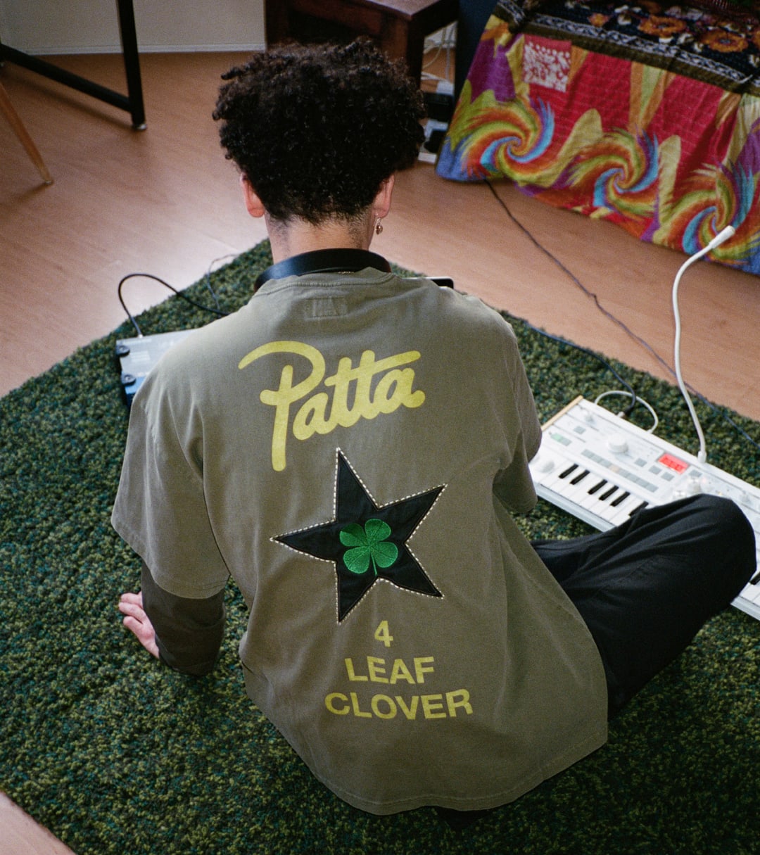 Capsule collection Four-Leaf Clover Converse x Patta