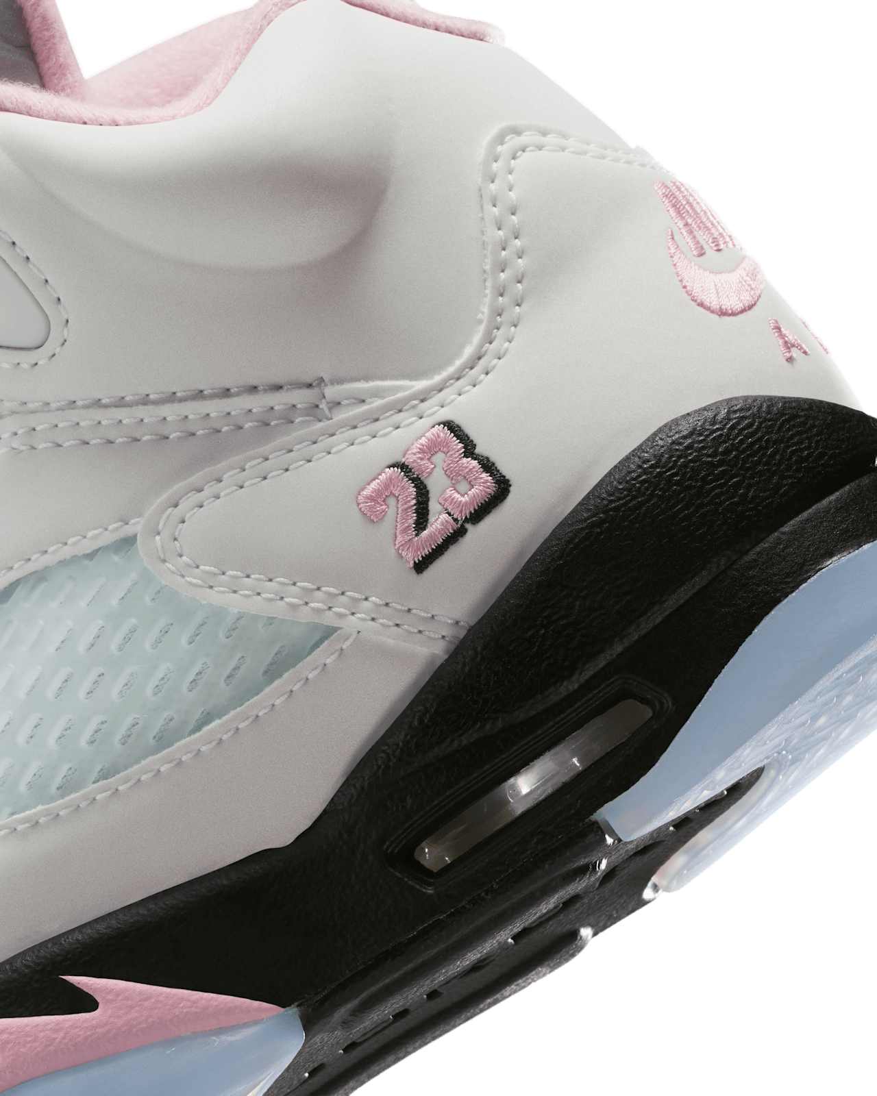 Big Kids' Air Jordan 5 'Medium Soft Pink' (HQ7980-102)