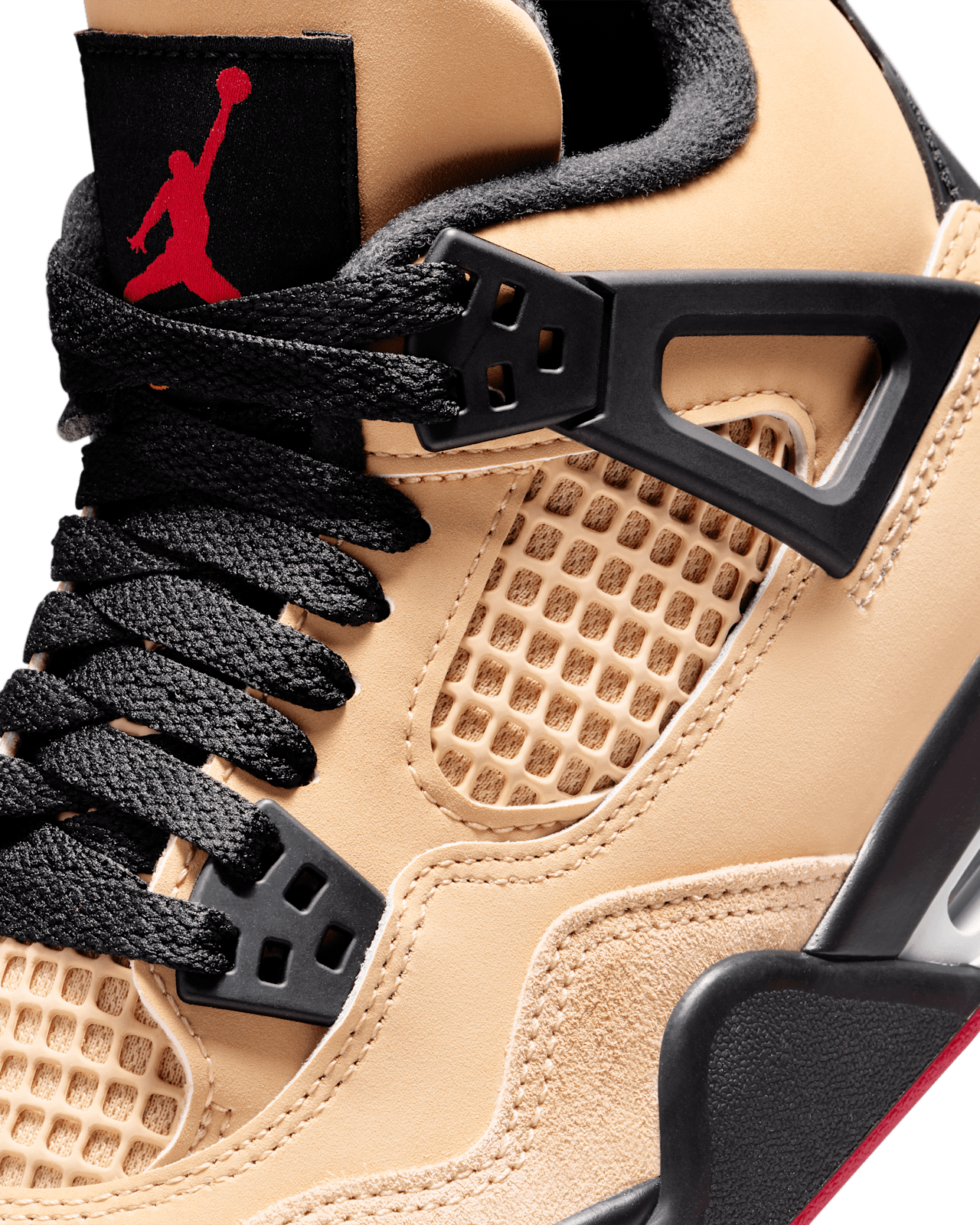 Fecha de lanzamiento del Air Jordan 4 "Sesame and Black" para niños grandes (IH2094-200)