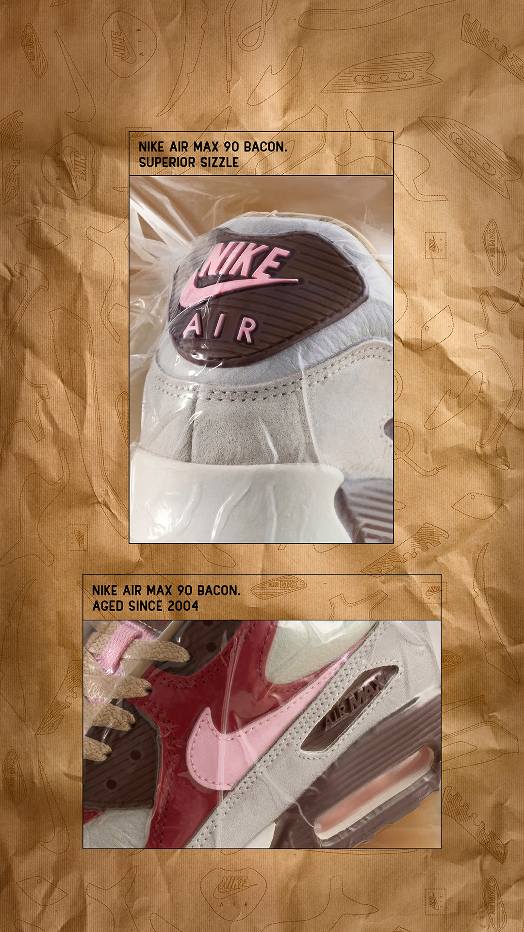 NIKE公式】SNKRS Special: Air Max 90 'Bacon'. Nike SNKRS