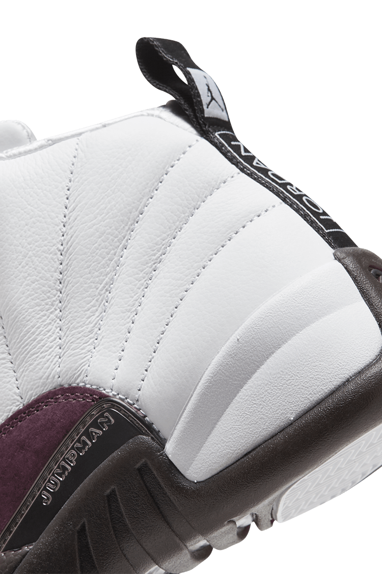 Women's Air Jordan 12 x A Ma Maniére 'White and Burgundy Crush' (DV6989-100) 發售日期