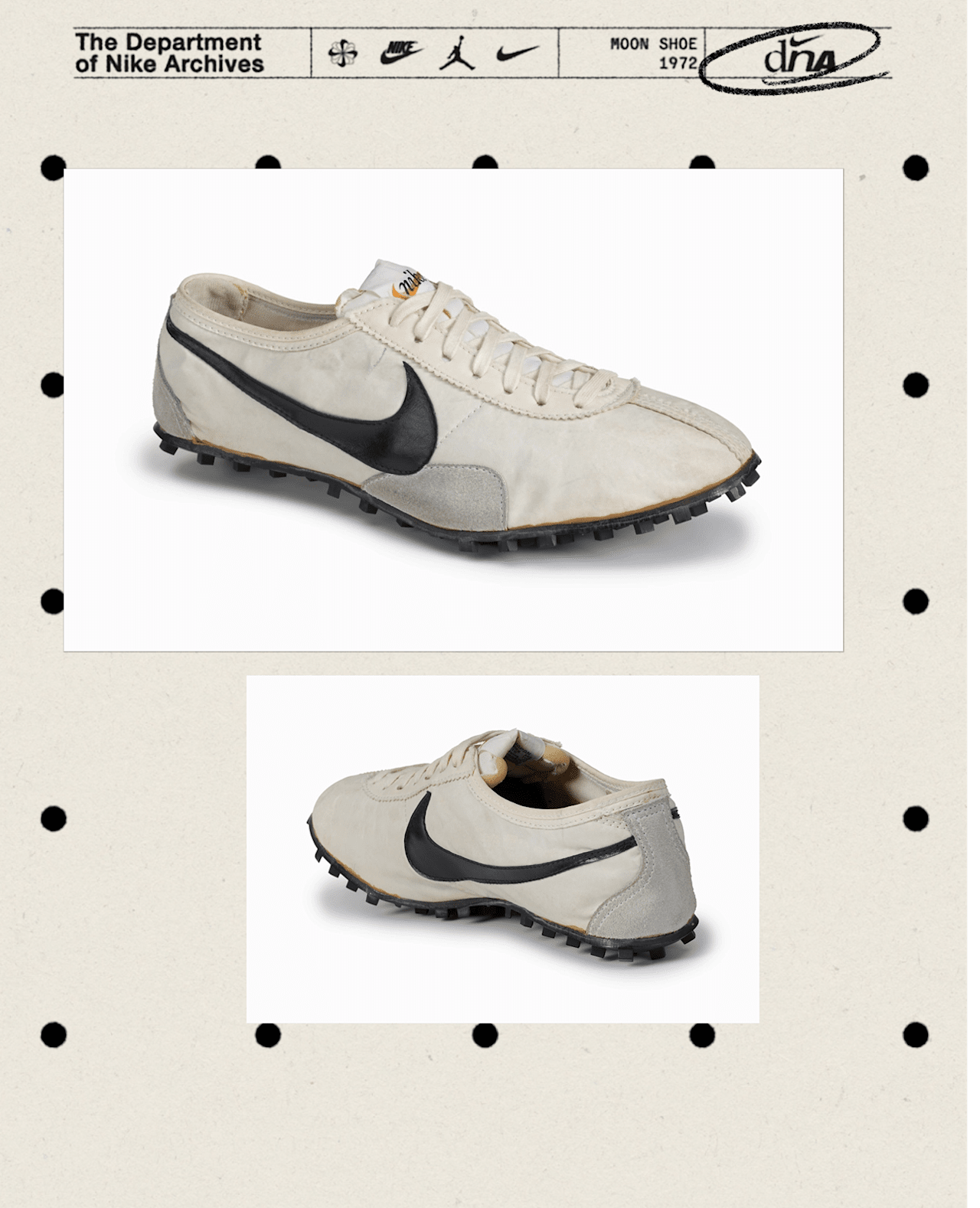 Artefakty DNA: Nike Moon Shoe