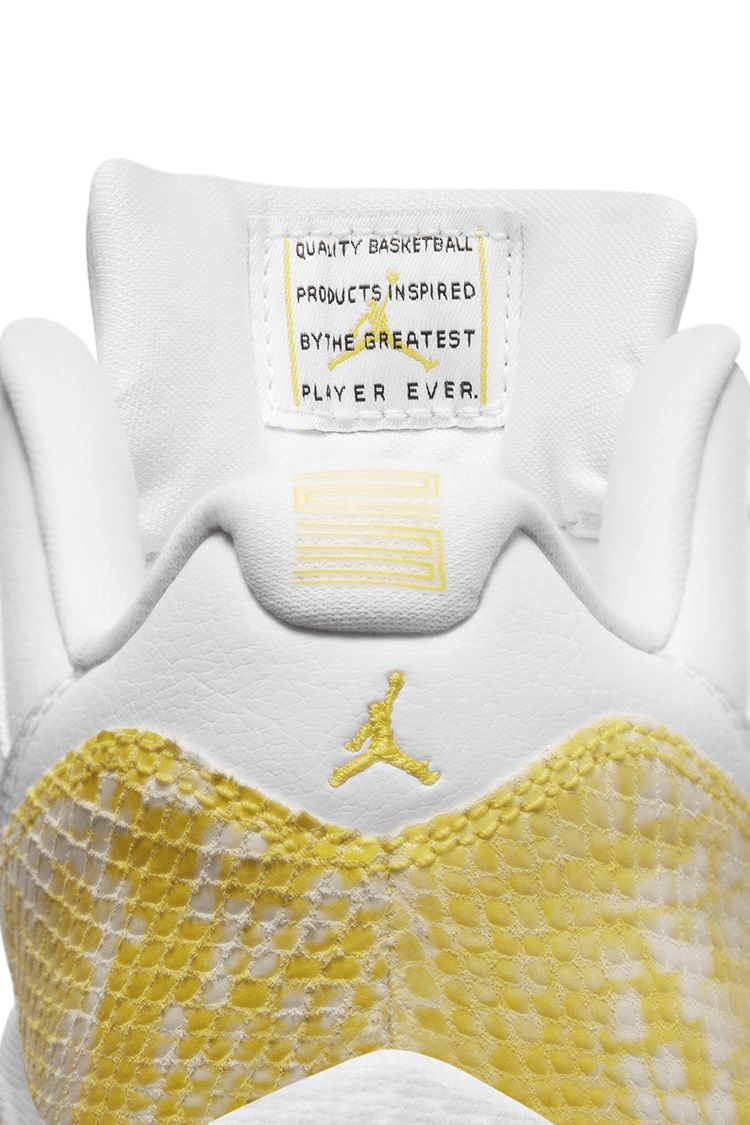 Women's Air Jordan 11 'Yellow Snakeskin' (AH7860-107) Release Date 