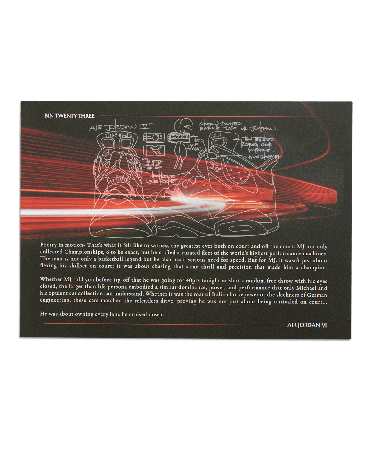 Air Jordan 6 "Bin 23" 'Off Noir' (II6558-001) Release Date