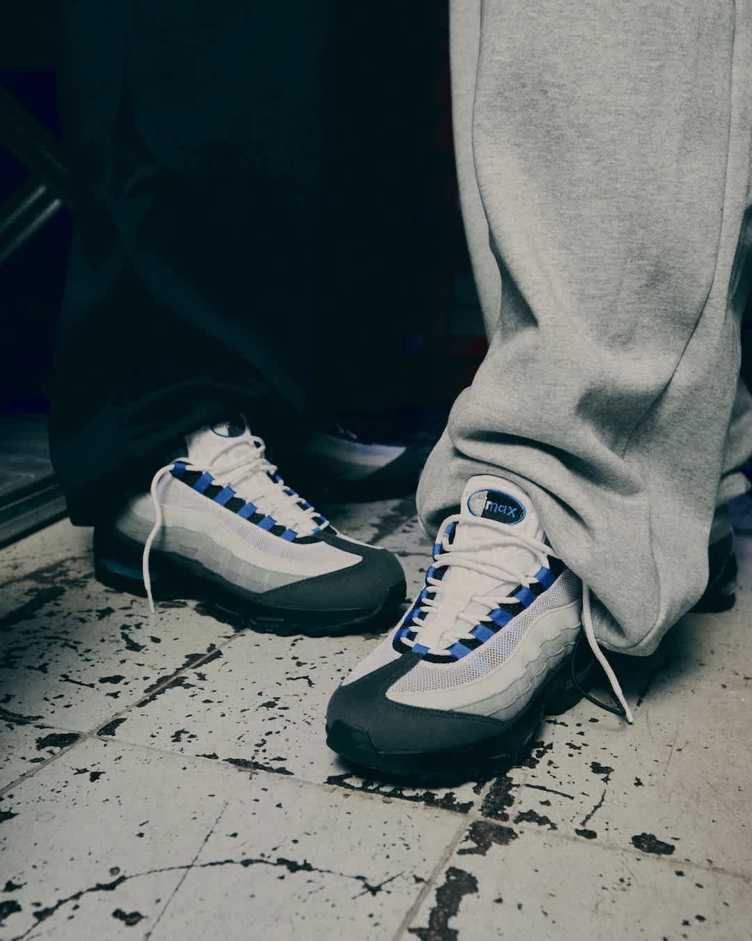 Air Max 95 "Cool Grey and Blue Spark" (IM7410-100) Erscheinungsdatum