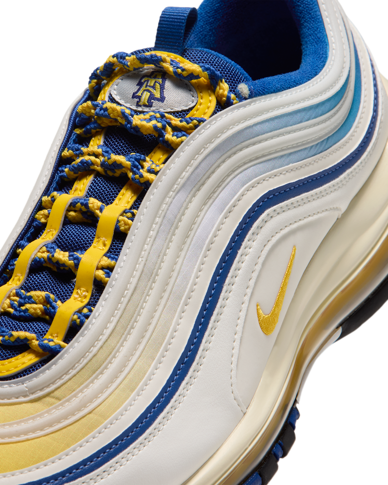 Fecha de lanzamiento de los Air Max 97 "North Carolina A&T" "Sail and Sport Royal" (IW6992-100)