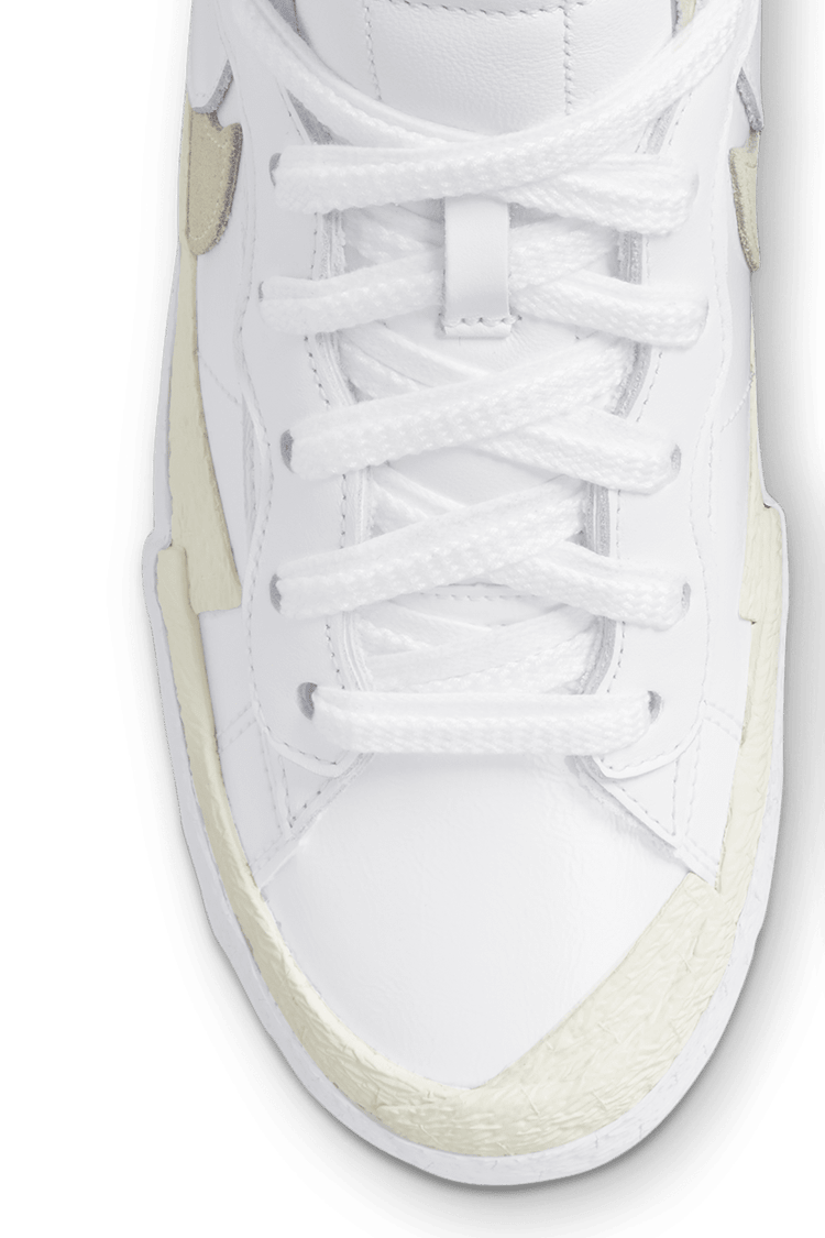 วันเปิดตัว Blazer Low x sacai “White Patent Leather” (DM6443-100)