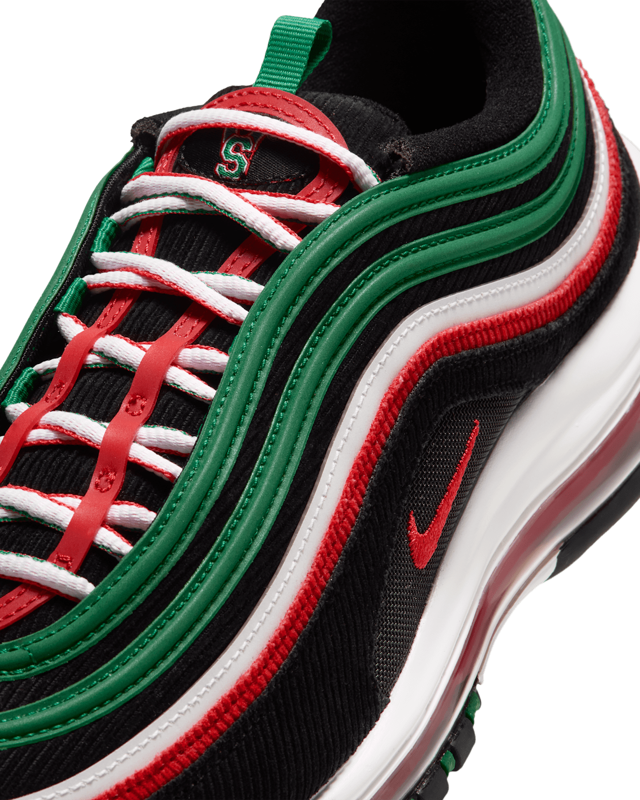 Fecha de lanzamiento de los Air Max 97 "Mississippi Valley State University" "Court Green (IW6993-300)