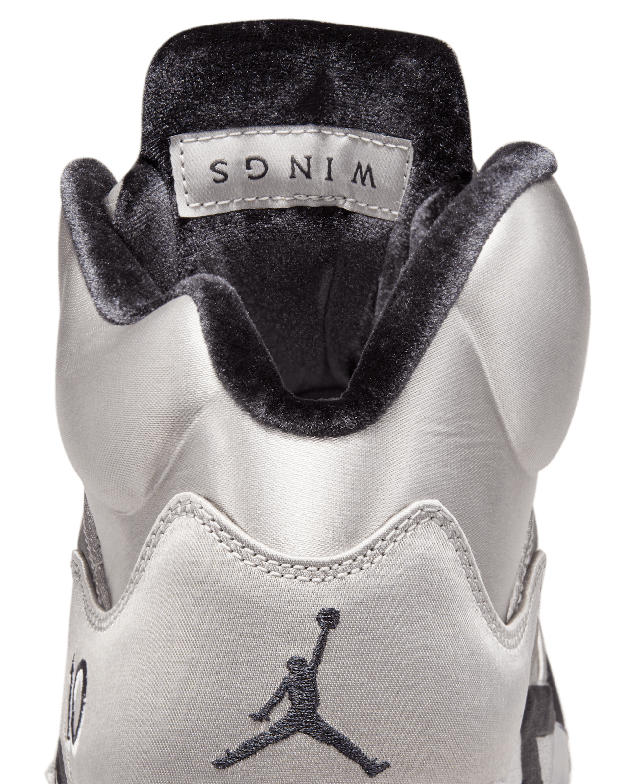 Women's Air Jordan 5 "Wings" 'Medium Grey and Metallic Silver' (IO2038-001) Release Date