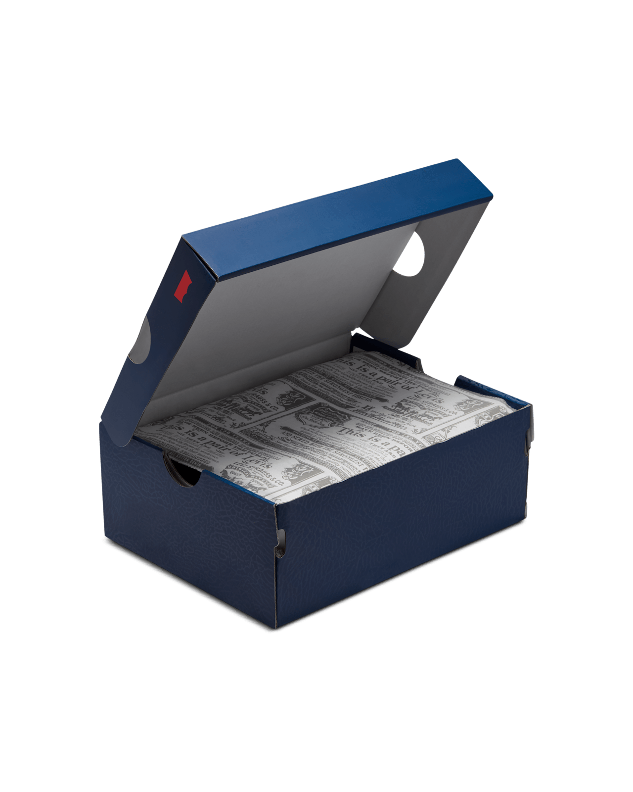 Little Kids’ Jordan 3 x Levi's® 'Indigo and Gym Red' (IQ8058-400)