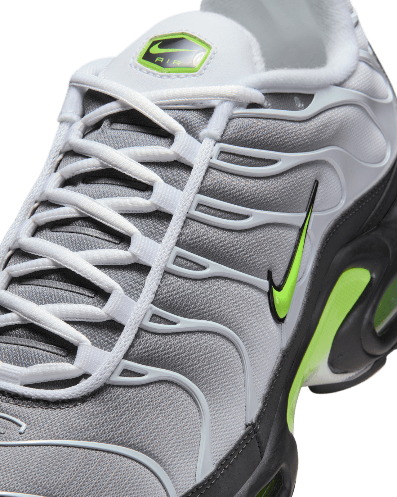 Nike Air Max Plus 'Pearl Grey & Neon Yellow' (IQ0288-100) Release Date