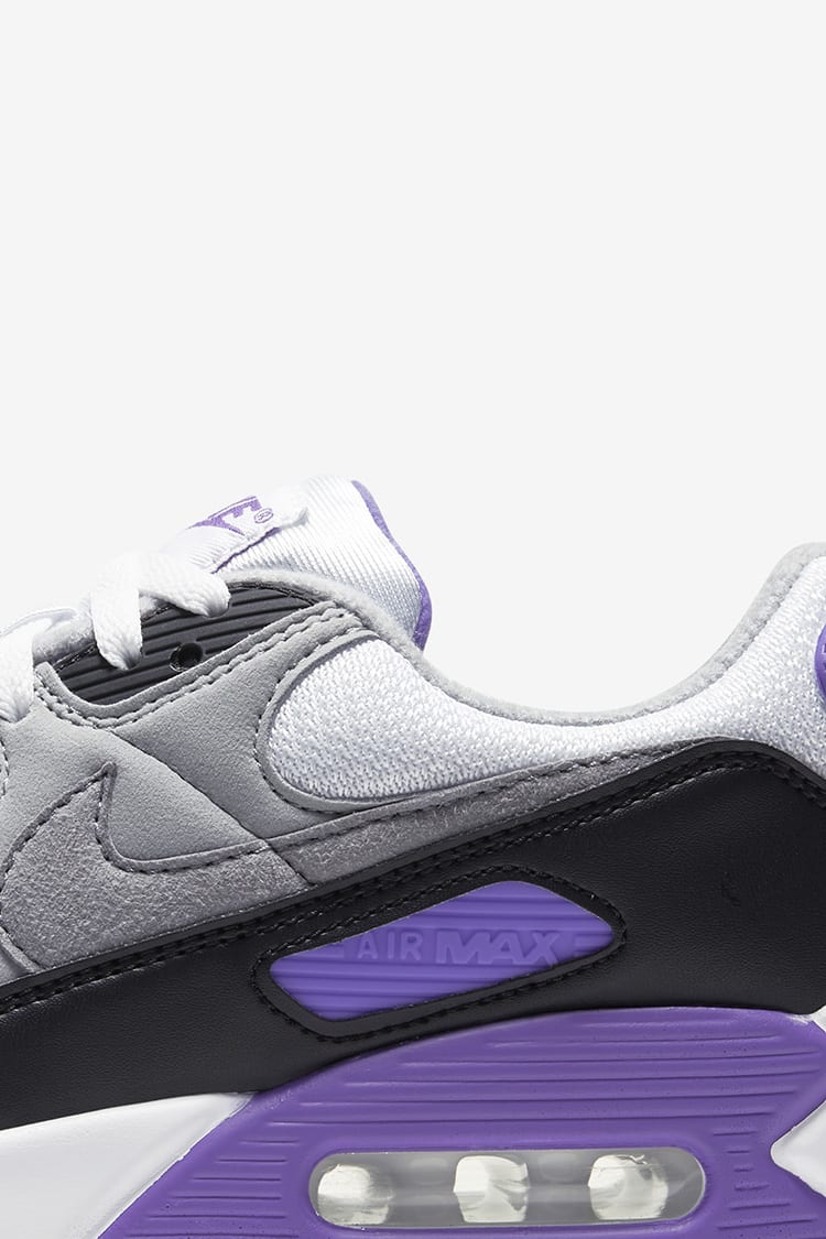 Women's Air Max 90 'Hyper Grape/Particle Grey' Release Date