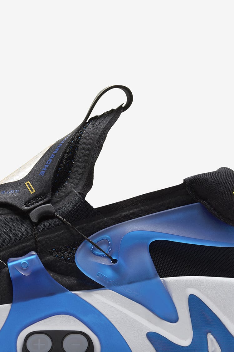 NIke Adapt Huarache 'Black/Racer Blue' Release Date