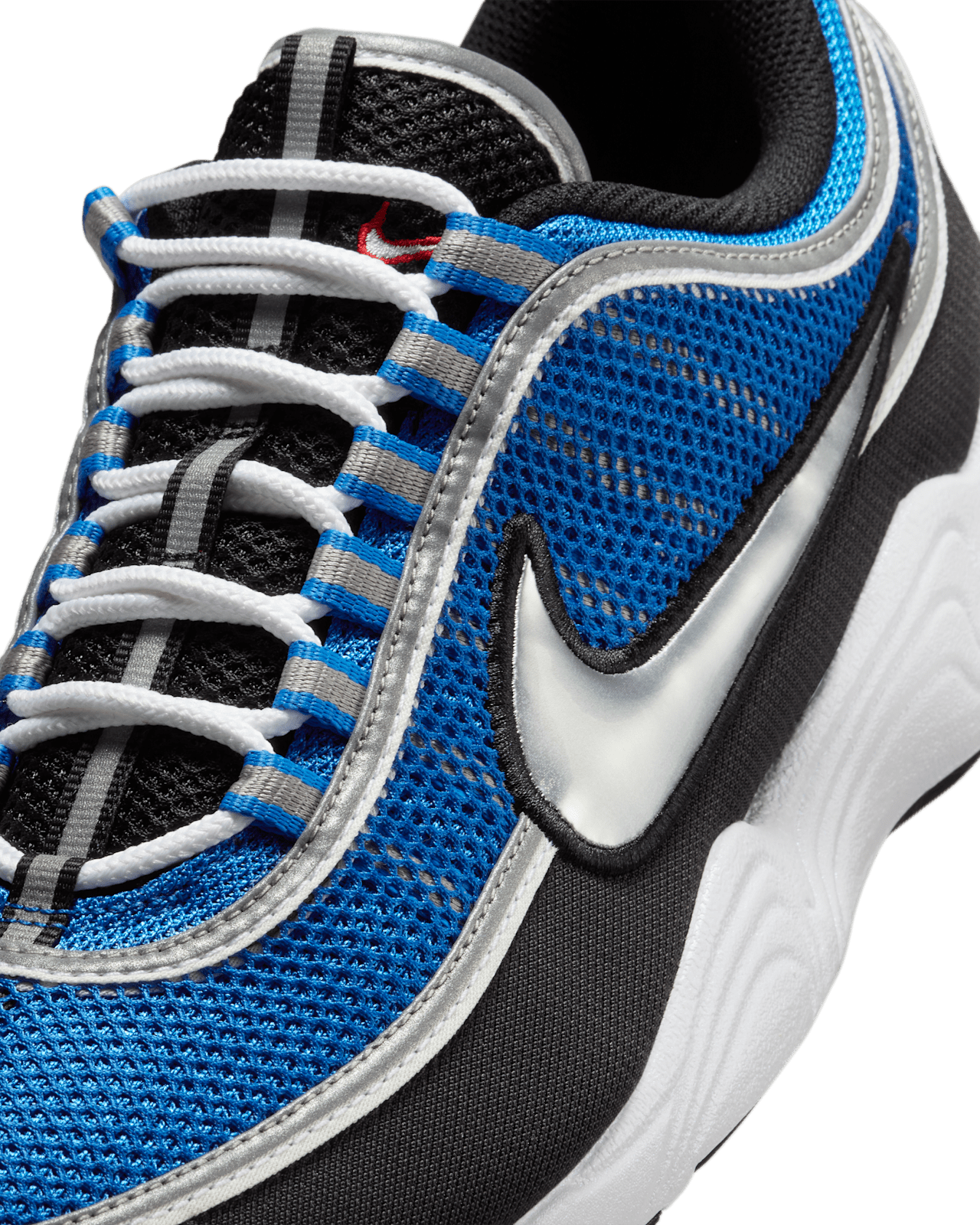 วันเปิดตัว Air Zoom Spiridon "Black and Signal Blue" (HF9117-400)