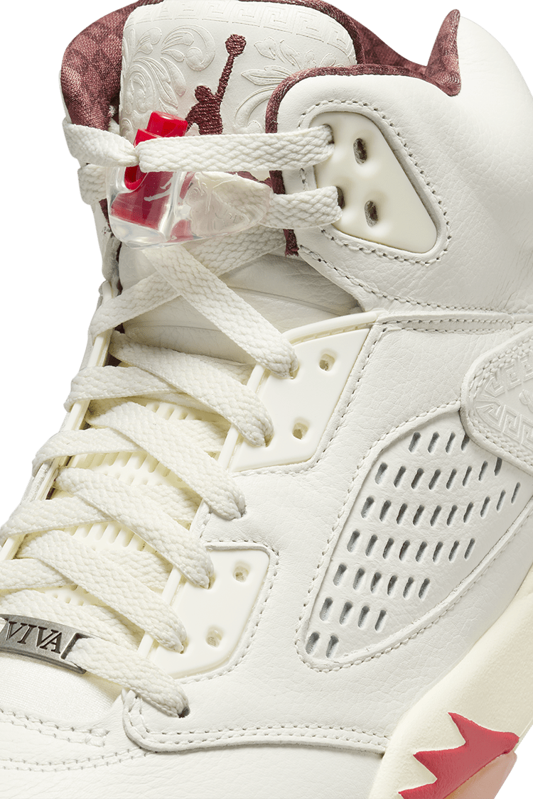 Air Jordan 5 El Grito Sail and Dark Pony HF8833 100 Release Date. Nike SNKRS