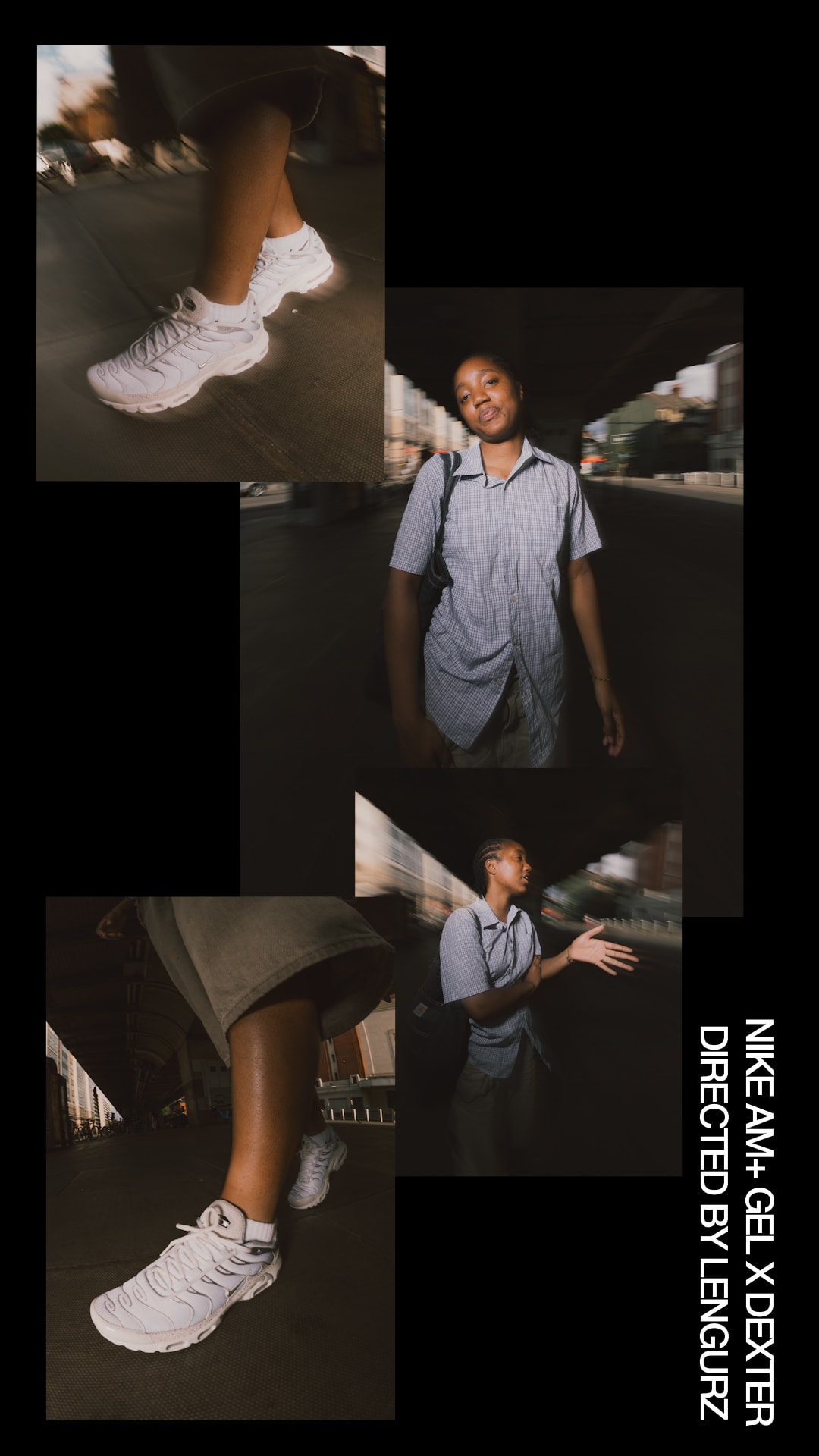 SNKRS Style : AM+ GEL x DEXTER