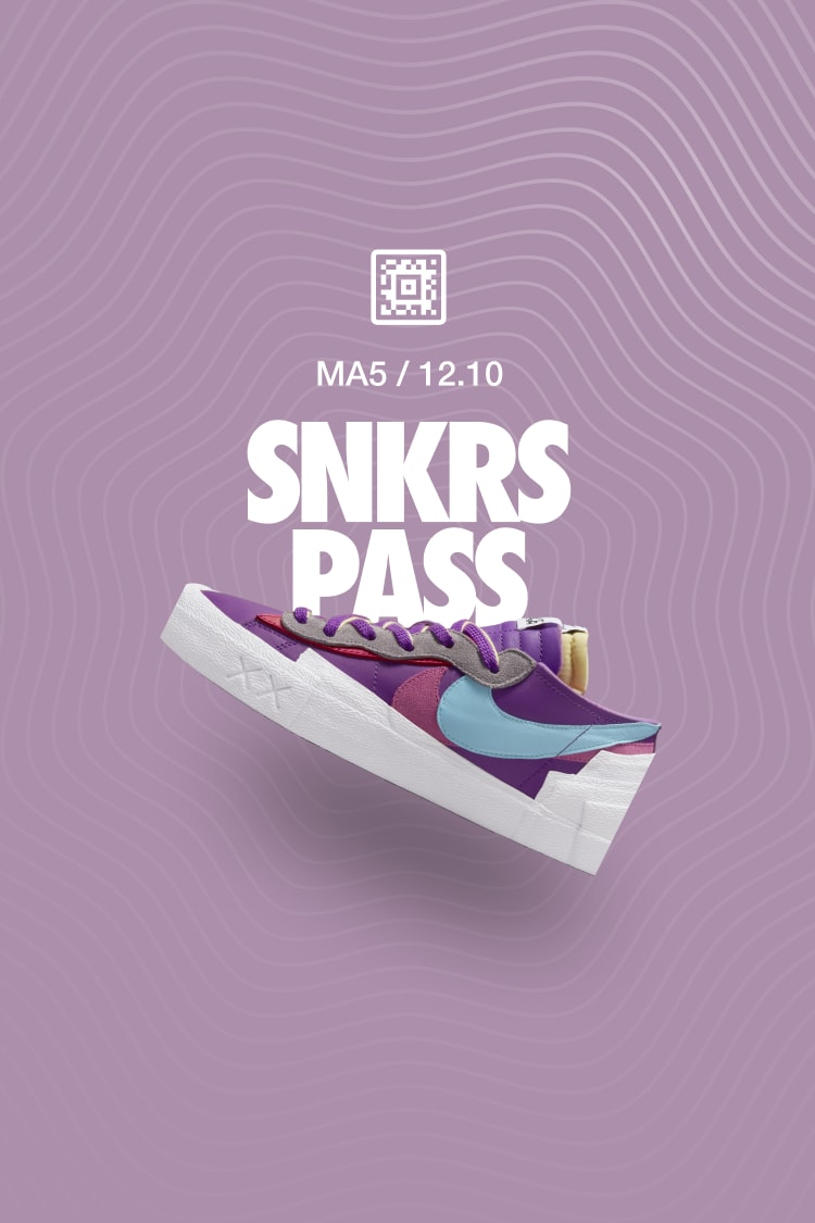 【NIKE公式】SNKRS PASS: DM7901-500 - NIKE BLAZER LOW / SACAI / KAWS