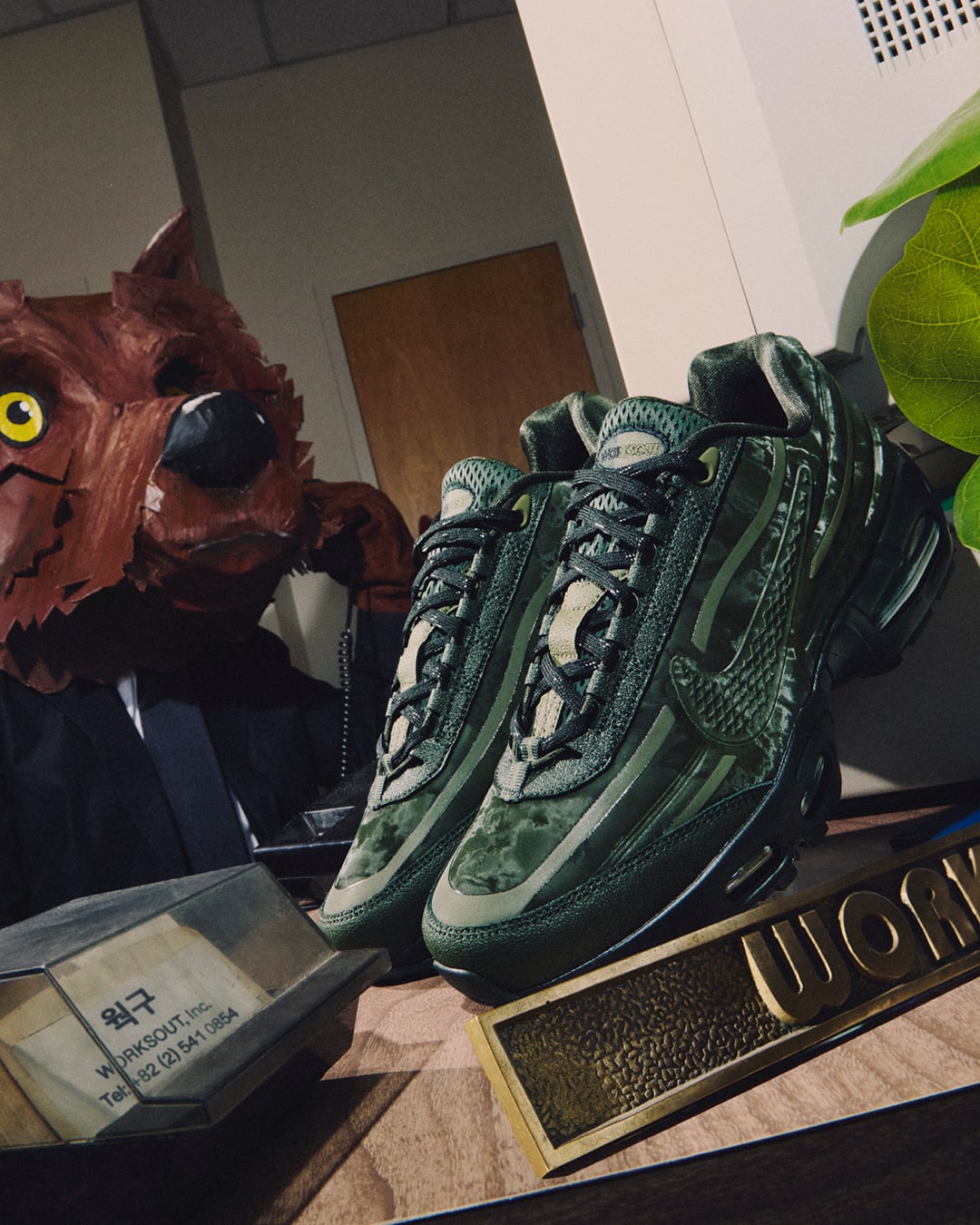 วันเปิดตัว Air Max 95 x WORKSOUT "Medium Olive and Sequoia" (HQ0263-300)