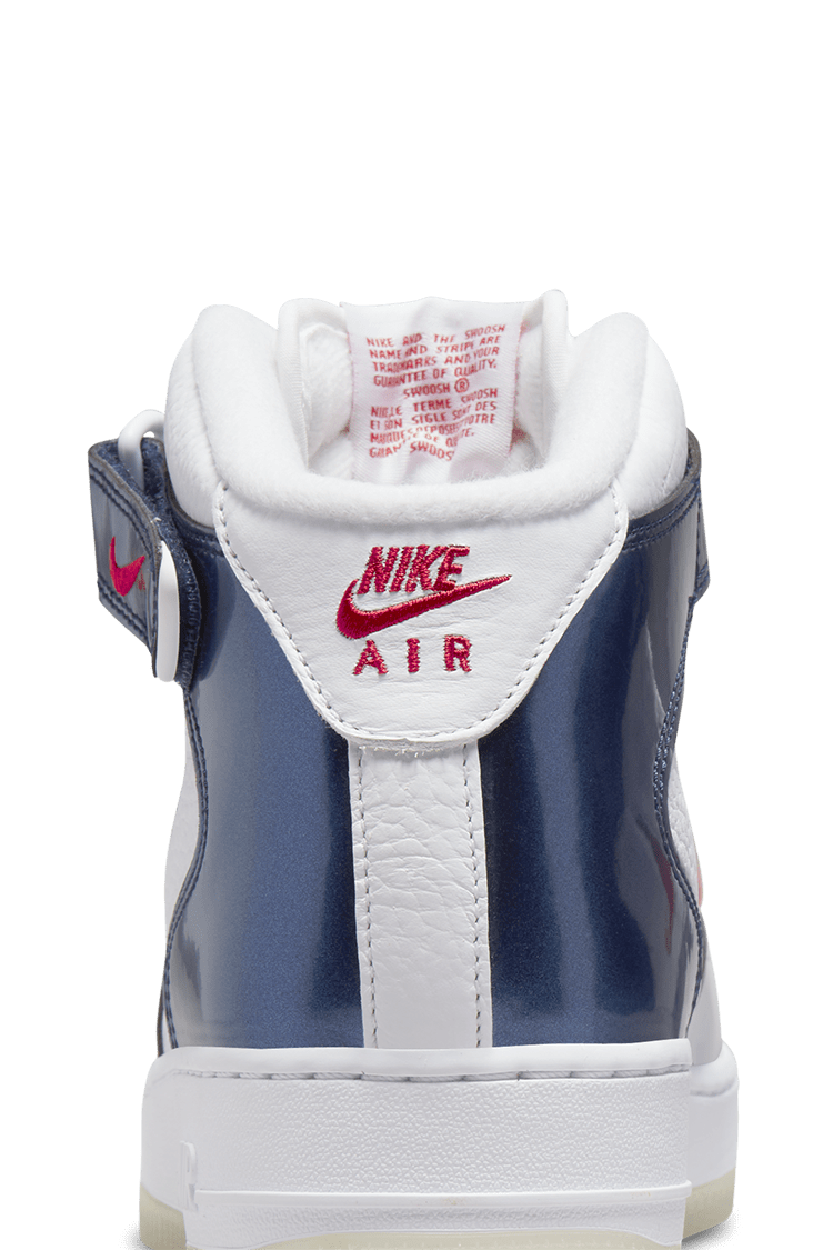 Nike air force 1 americana white/navy/red grade school boys' shoe best sale