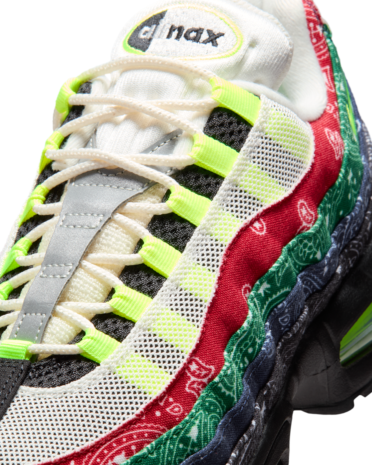 วันเปิดตัว Air Max 95 Big Bubble "Volt and University Red" (IQ0620-100)