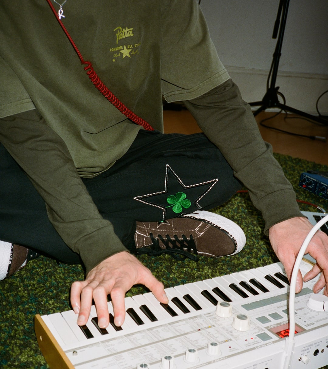 Capsule collection Four-Leaf Clover Converse x Patta