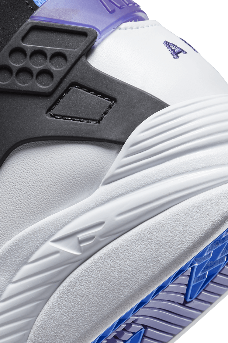 Fecha de lanzamiento del Air Flight Huarache "Varsity Purple and Royal Blue" (FD0183-101)