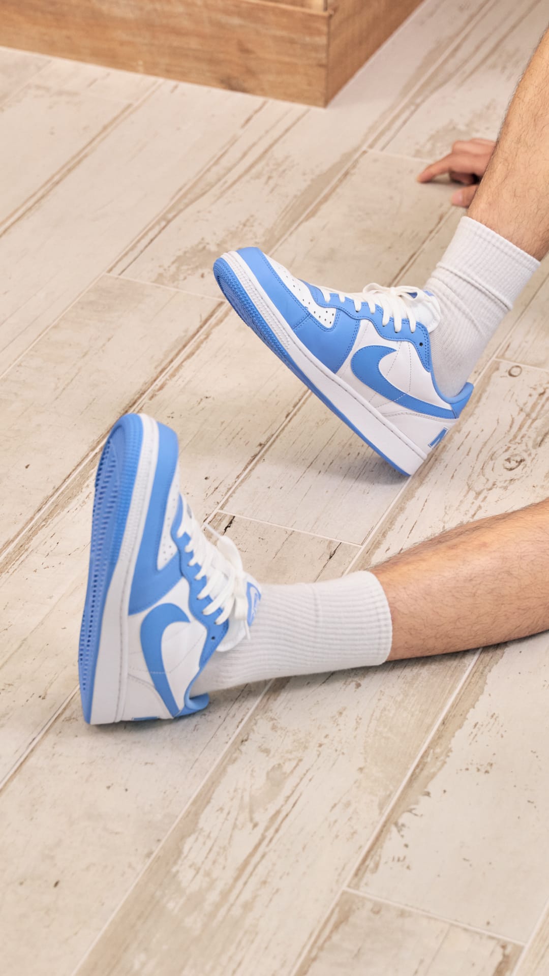 SNKRS Style: Terminator Low 'University Blue'
