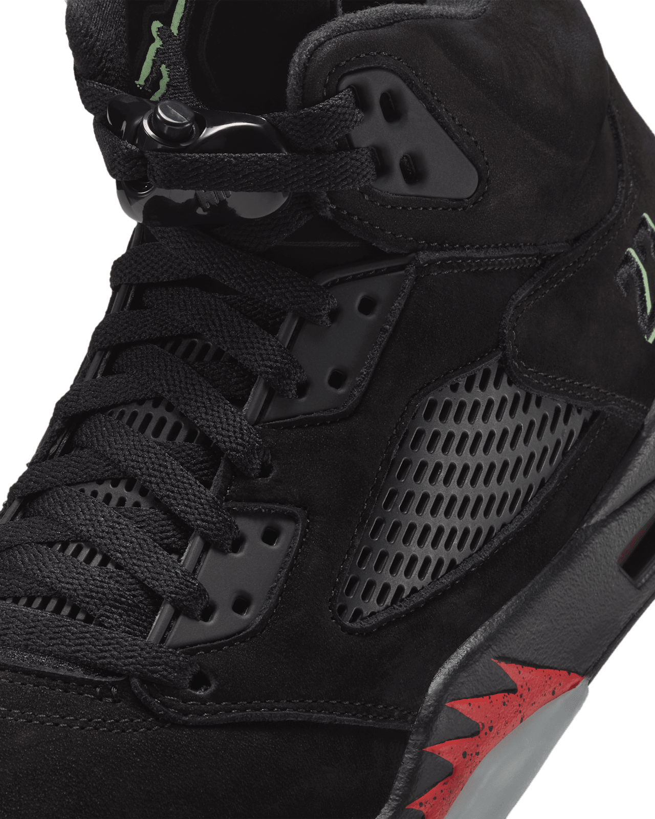 Date de sortie de la Air Jordan 5 Halloween "Black and Picante Red" (HQ7978-001)
