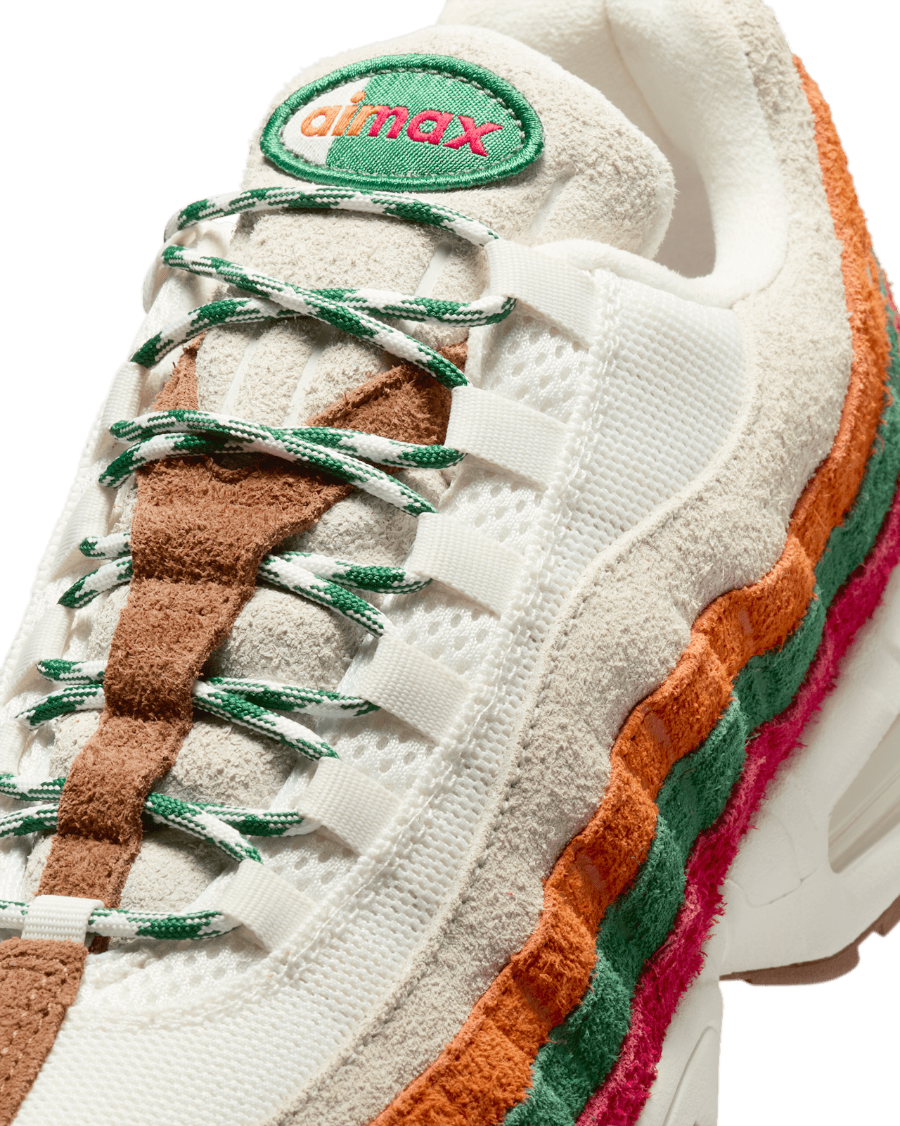 Fecha de lanzamiento de los Air Max 95 Big Bubble "Sport Green and Safety Orange" (IR1944-102)