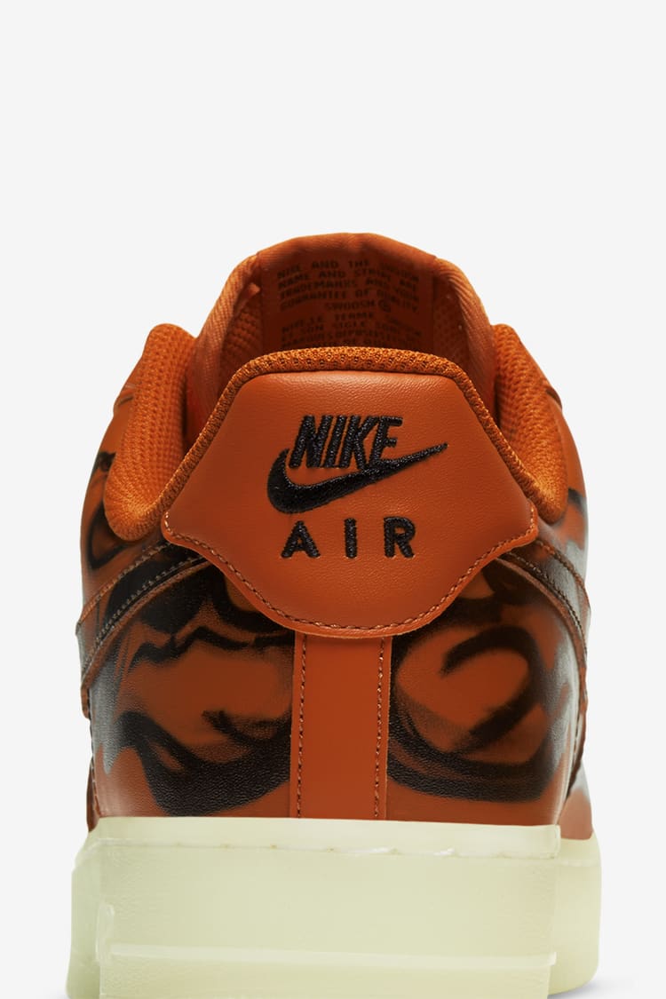 Air Force 1 Skeleton "Orange" – Data de lançamento