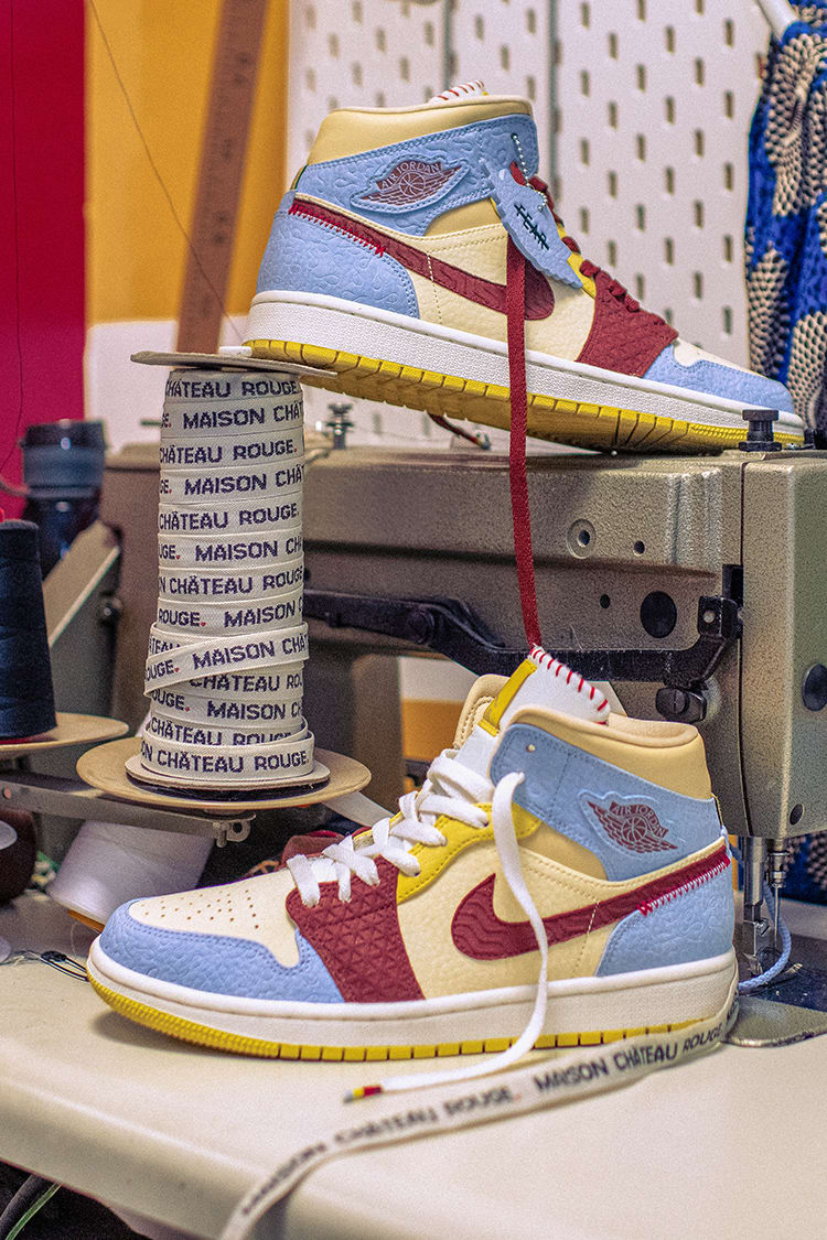 Behind The Design: Air Jordan I Mid Se Fearless Maison Cheteau Rouge