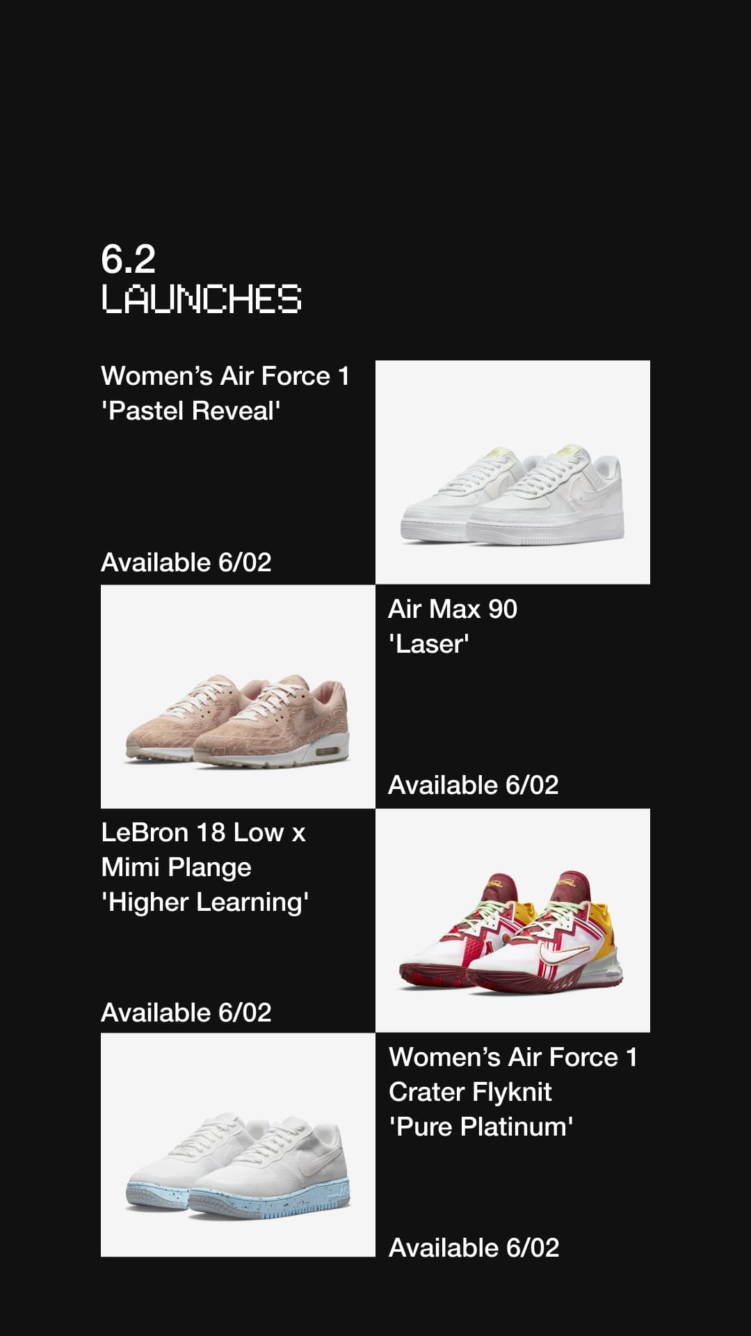 This Week In SNKRS: 05.30 - 06.05