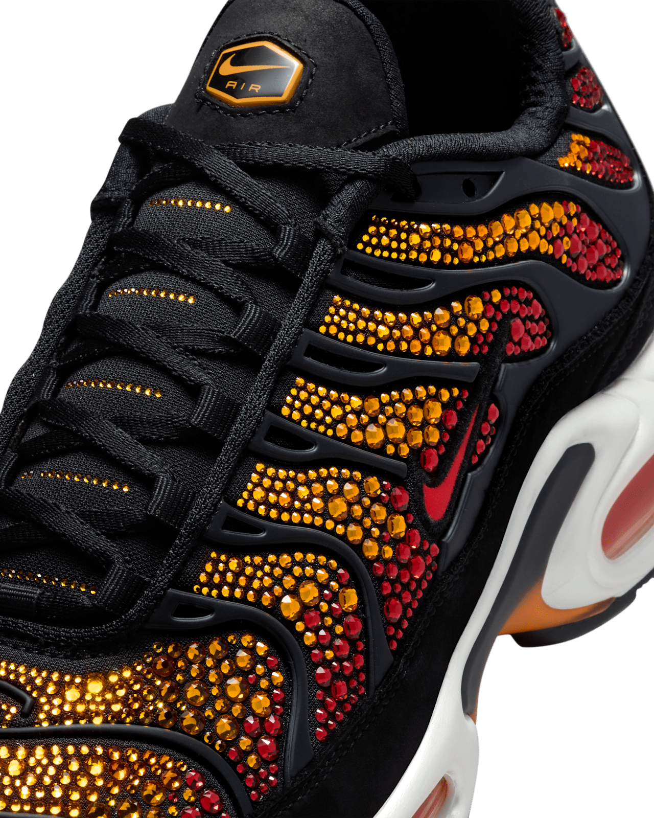 Dámské boty Nike Air Max Plus ‚Sunset‘ s křišťály Swarovski® (FZ9042-001) – datum uvedení