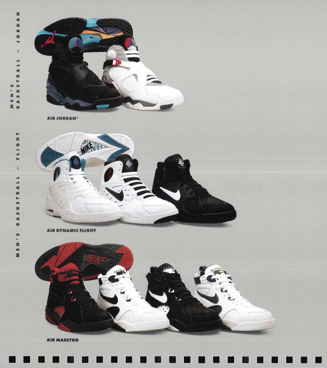 Catalogues emblematiques les chaussures de la saison Printemps Automne 1992 1993. Nike SNKRS