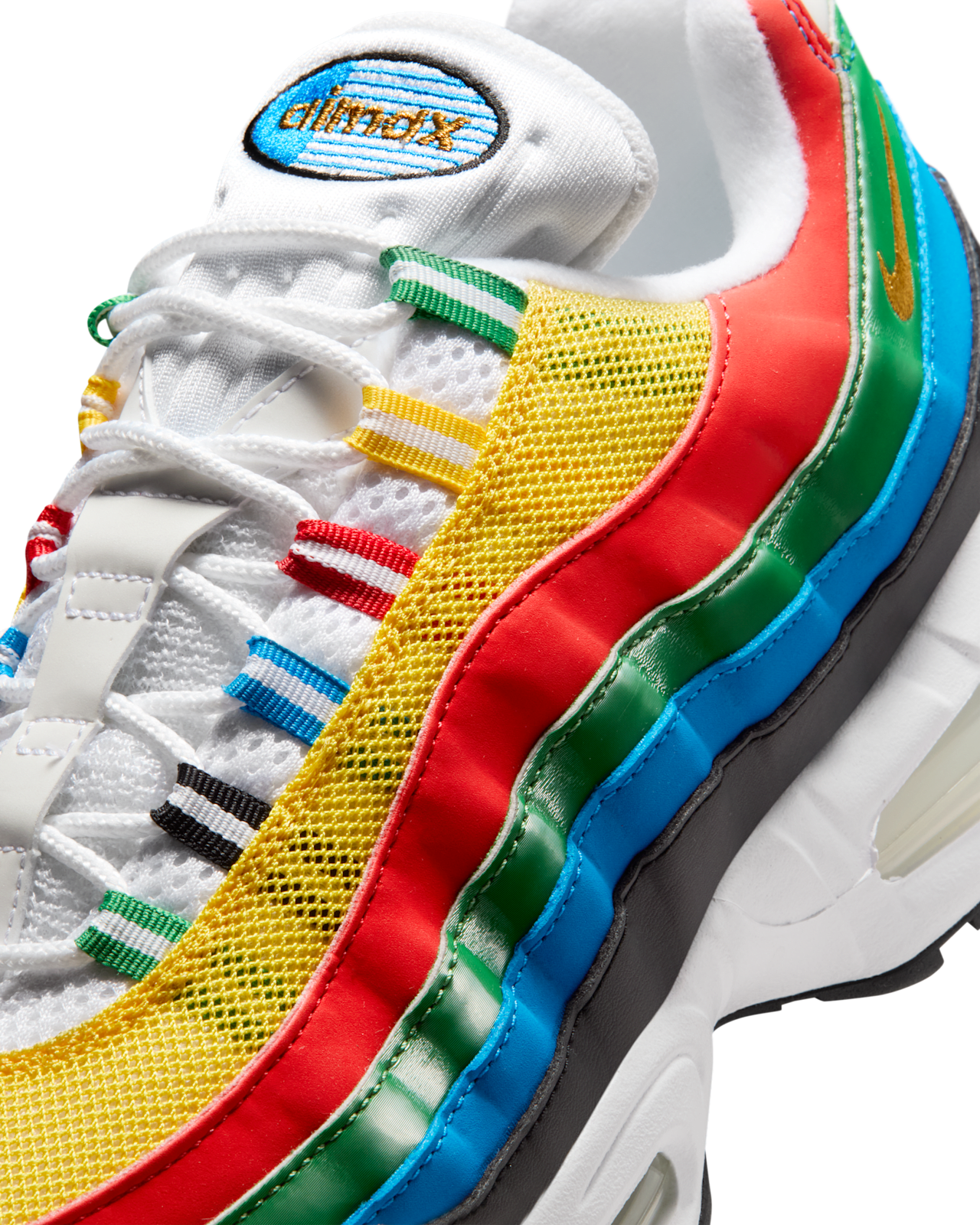 Air Max 95 Big Bubble 'Varsity Maize, Chile Red, Classic Green, Photo Blue and Black' (IB7872-100) — releasedatum