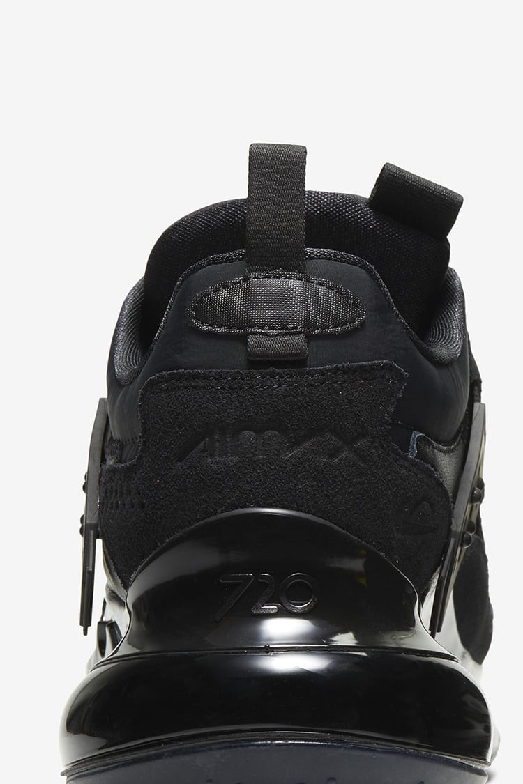 Nike Air Max 720 Slip OBJ 'Black' Release Date