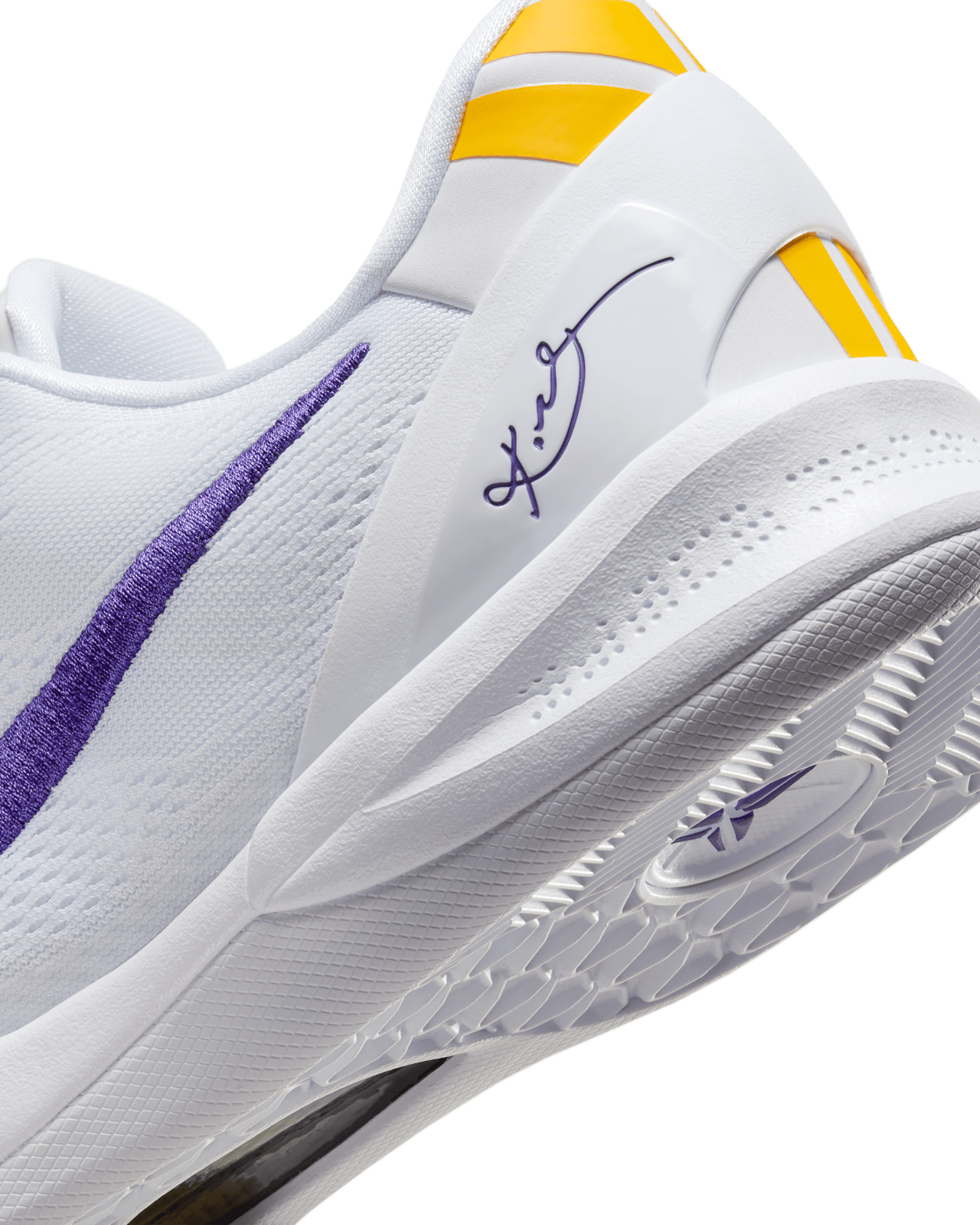 Fecha de lanzamiento de los Kobe 8 Protro "White and Court Purple" (HF9550-100) 