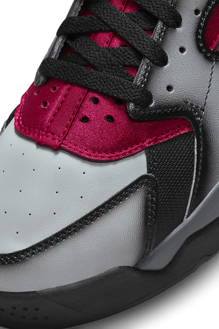 Air Flight Huarache Light Smoke Grey and Noble Red FD0189 001 release date. Nike SNKRS