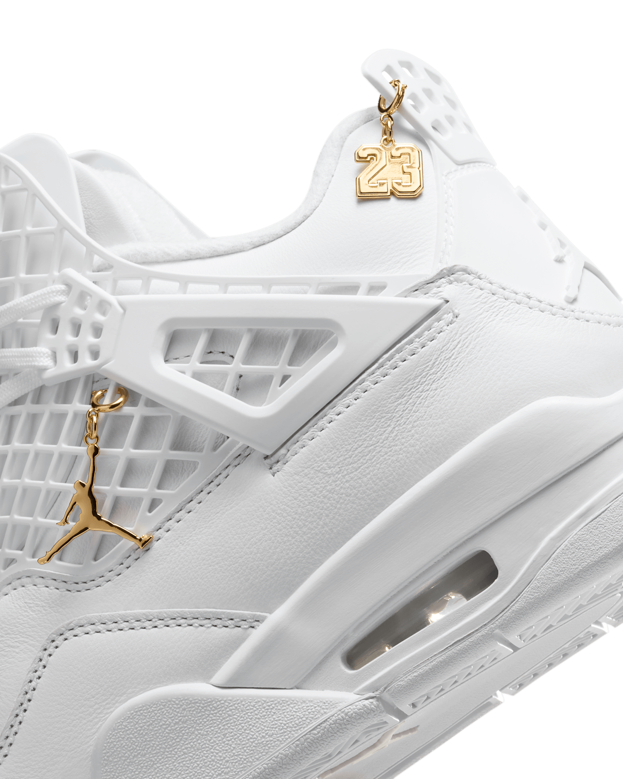 วันเปิดตัว Air Jordan 4 Net "Triple White" ผู้หญิง (FN7251-107)