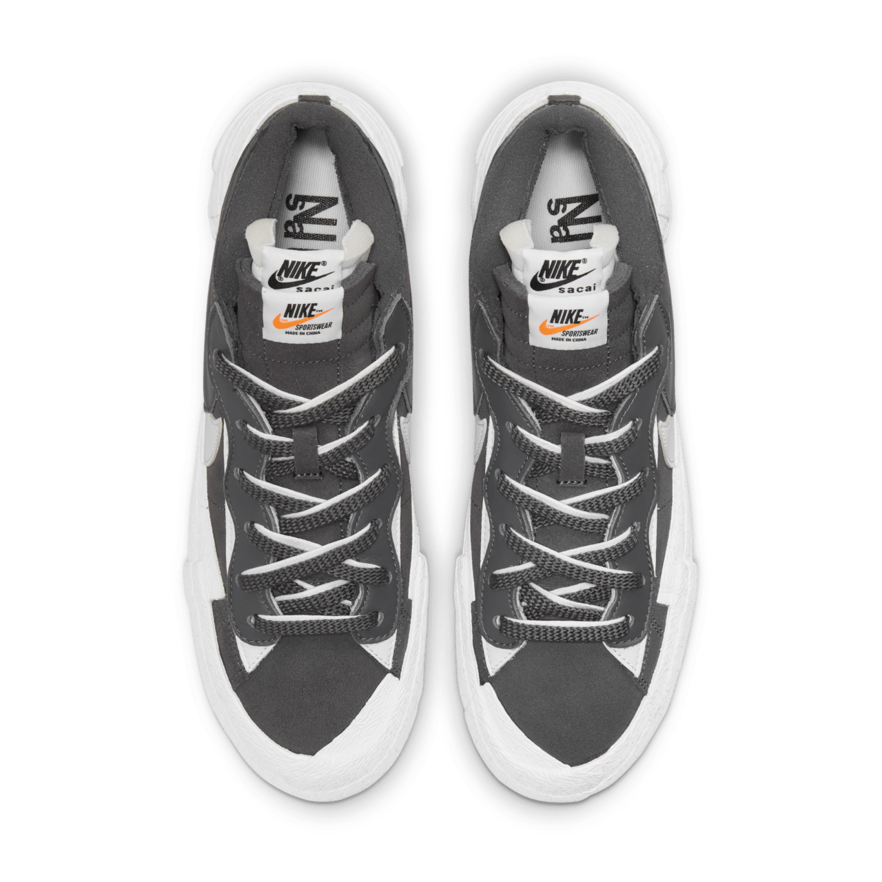 【NIKE公式】ブレーザー LOW x sacai 'Iron Grey' (DD1877-002 / NIKE BLAZER LOW / SACAI)