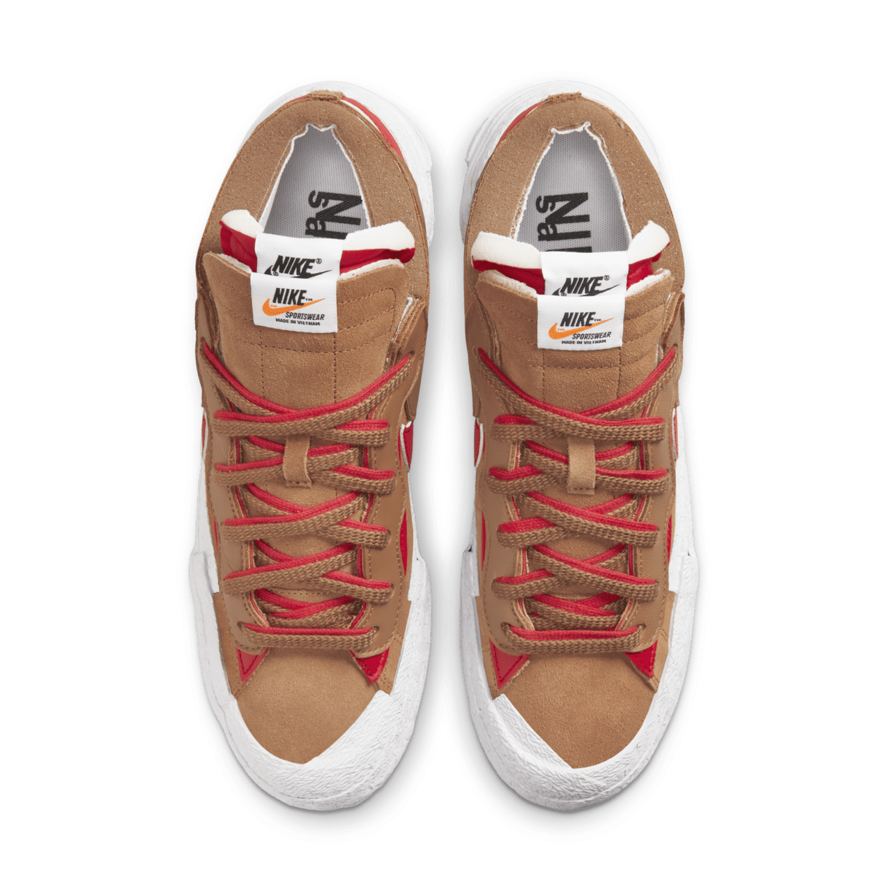 【NIKE公式】ブレーザー LOW x sacai 'British Tan' (DD1877-200 / NIKE BLAZER LOW / SACAI)