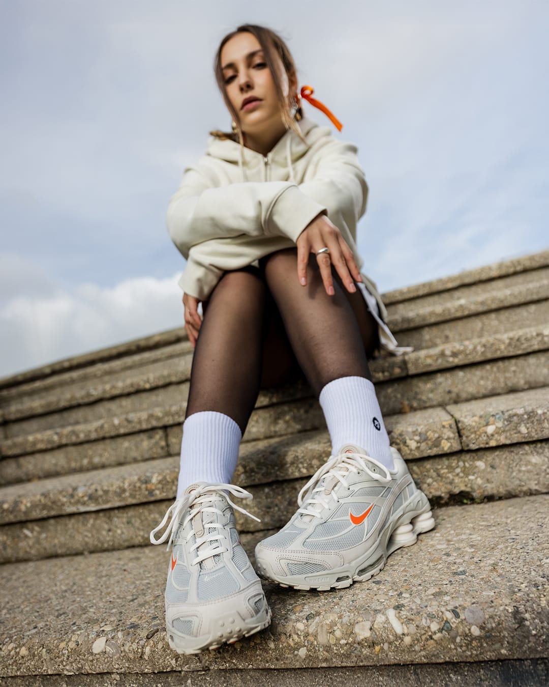 Shox Ride 2 'Light Bone and Turf Orange' (HQ5412-072) — releasedatum