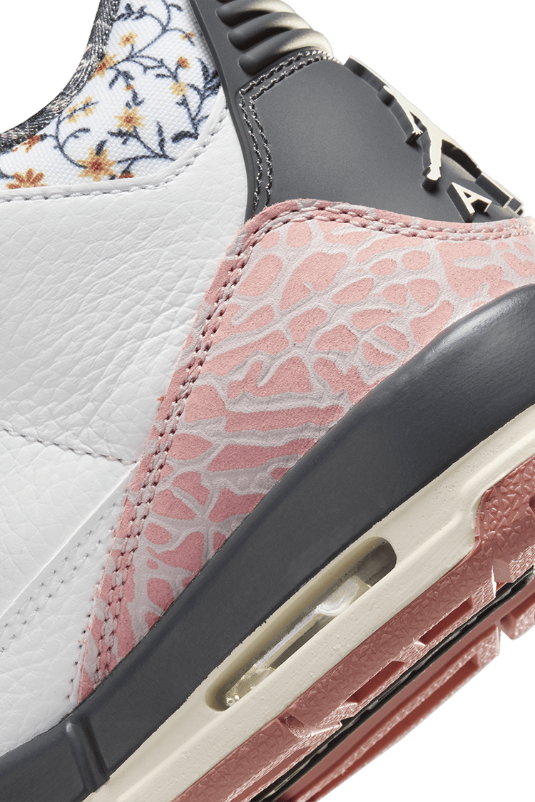大童款 Air Jordan 3 'Vintage Floral' (441140-100) 發售日期