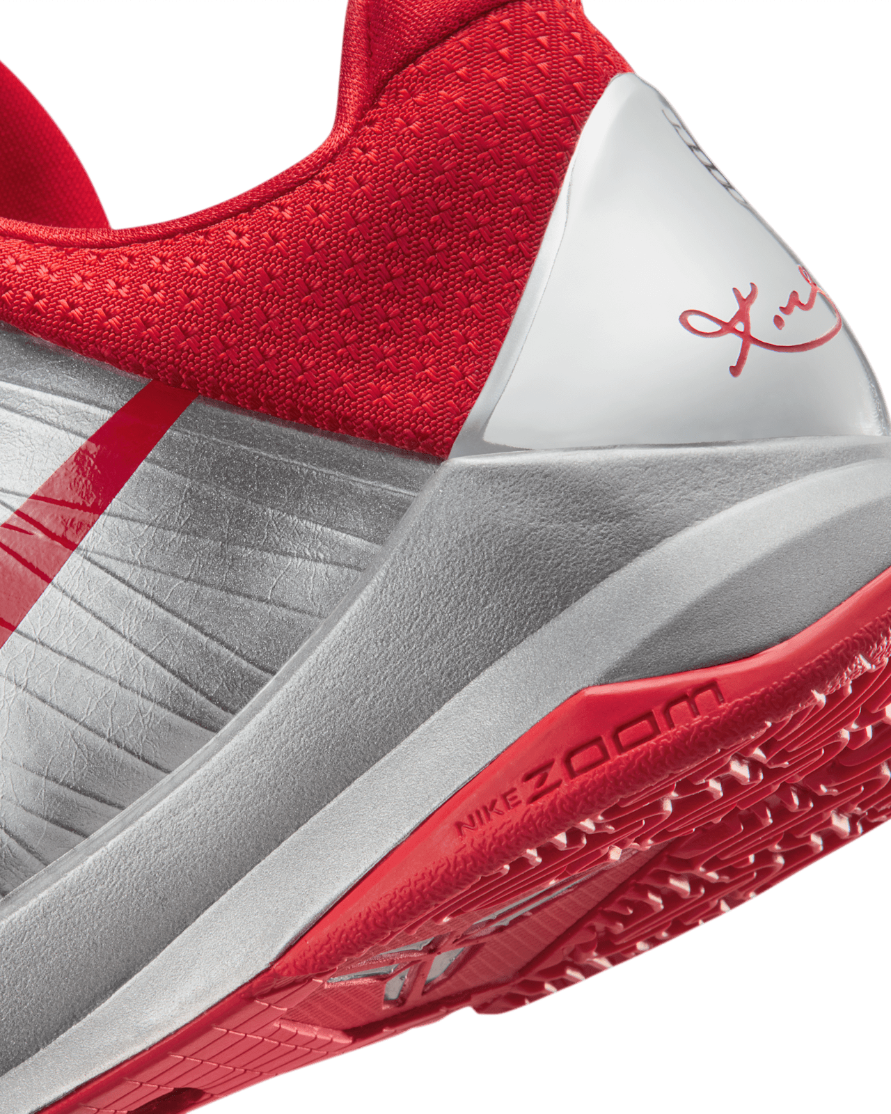 Fecha de lanzamiento de los Kobe 5 Protro x Caitlin Clark "Rookie of the Year" "Metallic Silver and University Red" (IV2712-001)