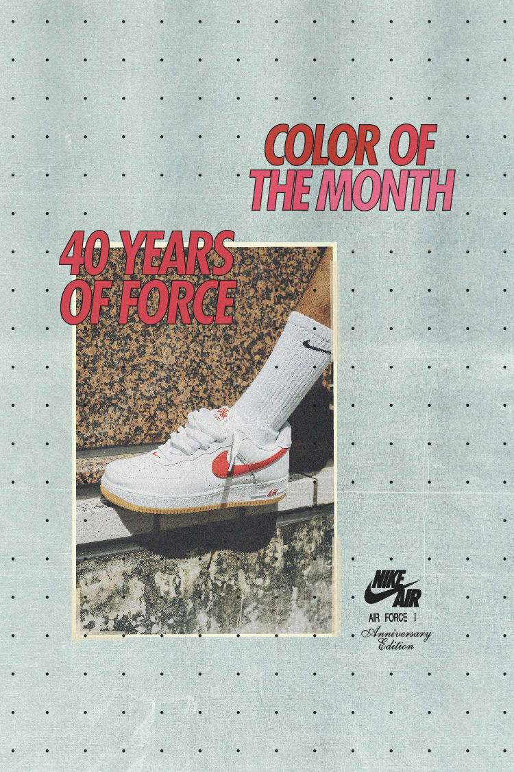 【NIKE公式】エア フォース 1 LOW レトロ 'Color of the Month' (DJ3911-102 / NIKE AF 1 LOW RETRO)