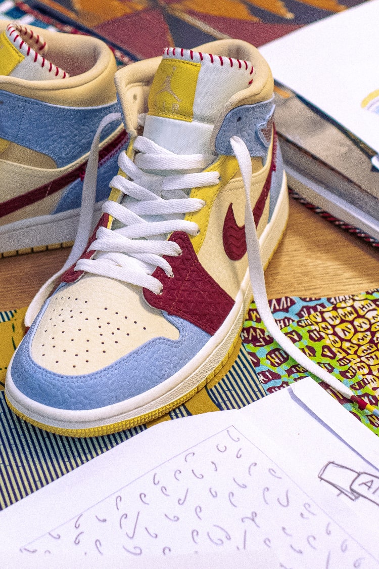 Behind The Design: Air Jordan I Mid Se Fearless Maison Cheteau Rouge