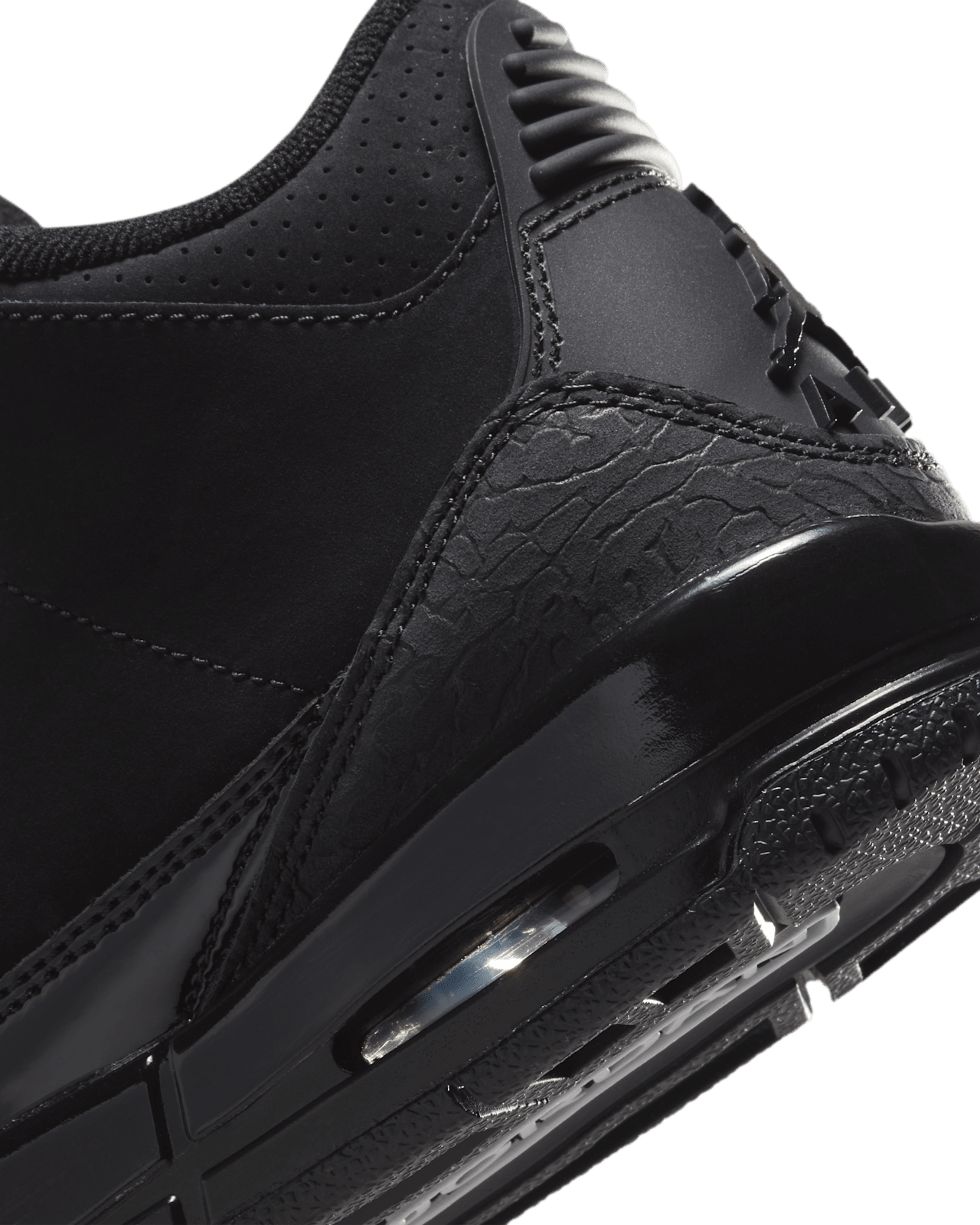 Big Kids' Air Jordan 3 'Black Cat' (DM0967-001)