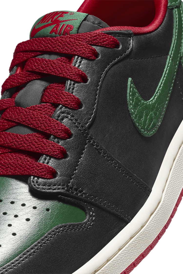 วันเปิดตัว Air Jordan 1 Low OG "Black and Gorge Green" ผู้หญิง (CZ0775-036)